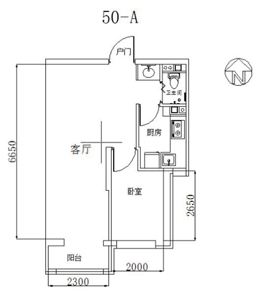 通州拾景园公租房户型图一览