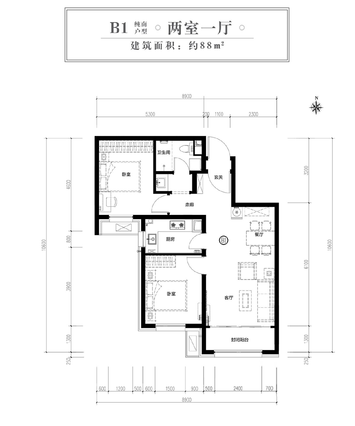 诺德彩园户型图片