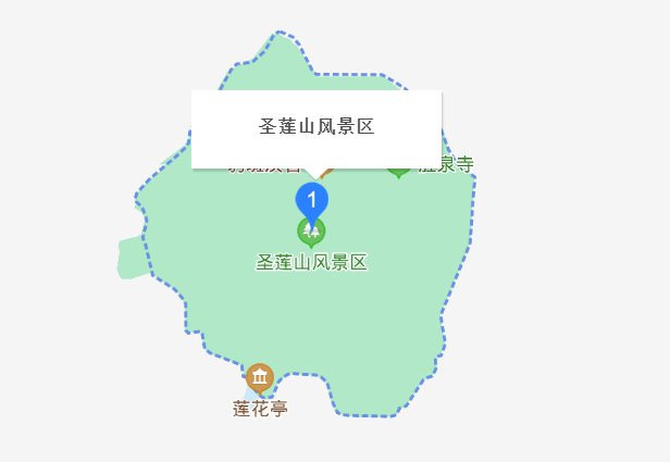 圣莲山风景区地图图片