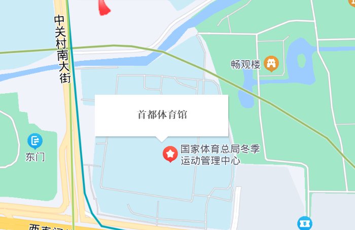 北京首都体育馆地图图片