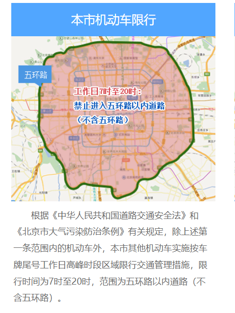【本地资讯】2026北京尾号限行范围（附图片）