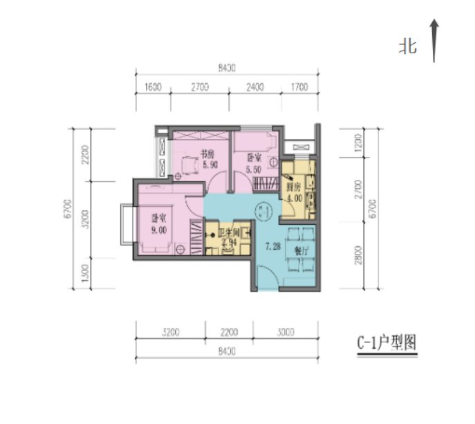 2020年北京大兴明发雅苑公租房户型一览(租金 面积)