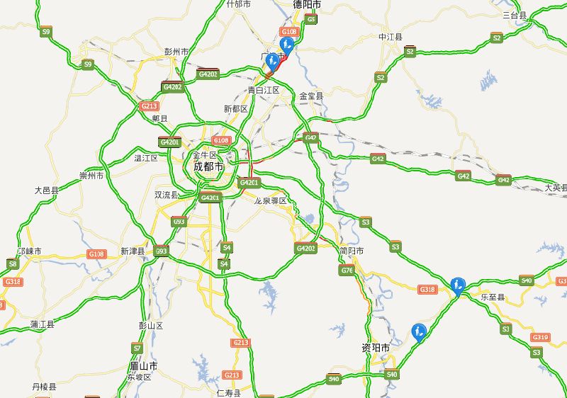 (028)962999更多推荐2016四川高速路况实时查询入口汇总(分路段)