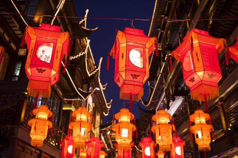 2019成都宽窄巷子七夕灯会活动