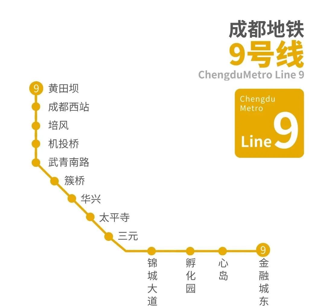 成都地铁9号线站点图片