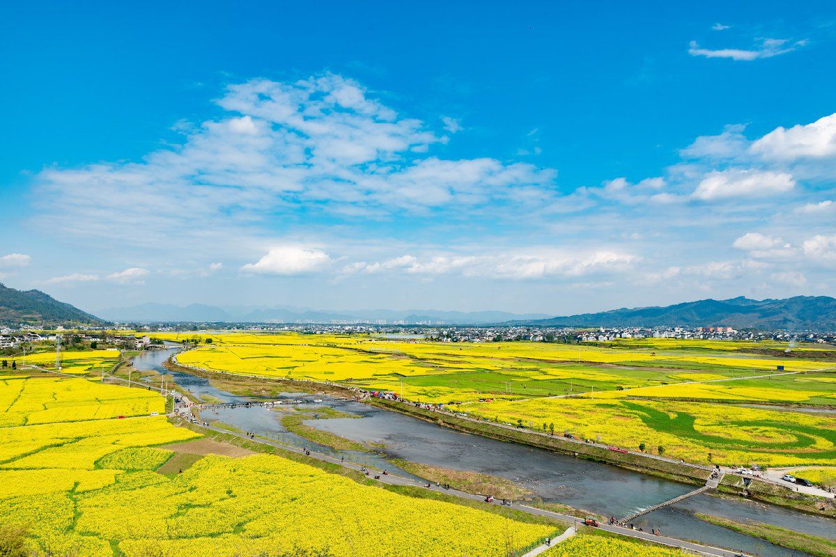 重庆秀山清溪场镇龙凤花海观赏攻略