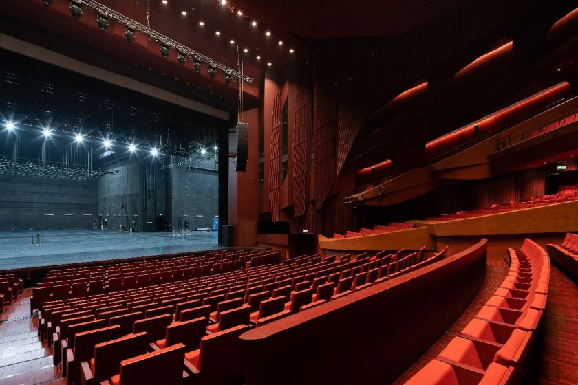 重庆大剧院座位实景图图片