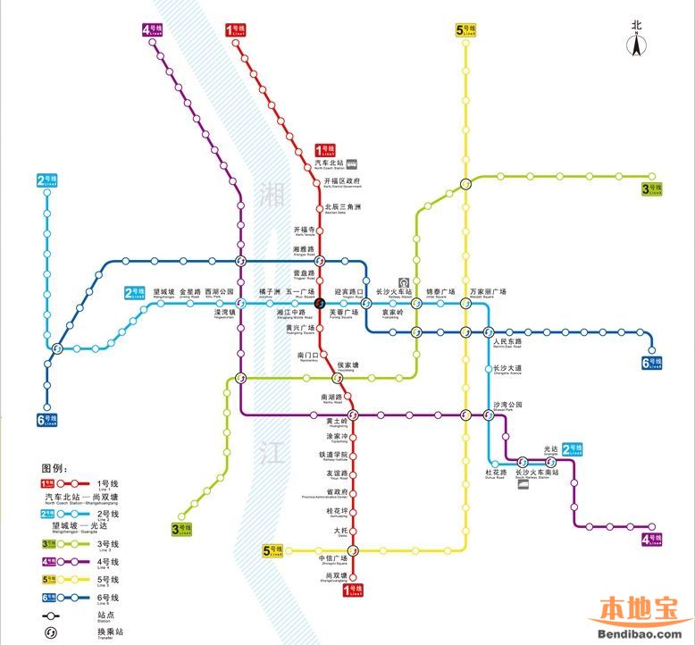 长沙九号线地铁线路图图片