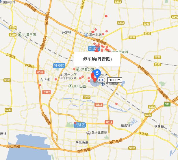 常州市红梅公园地图图片