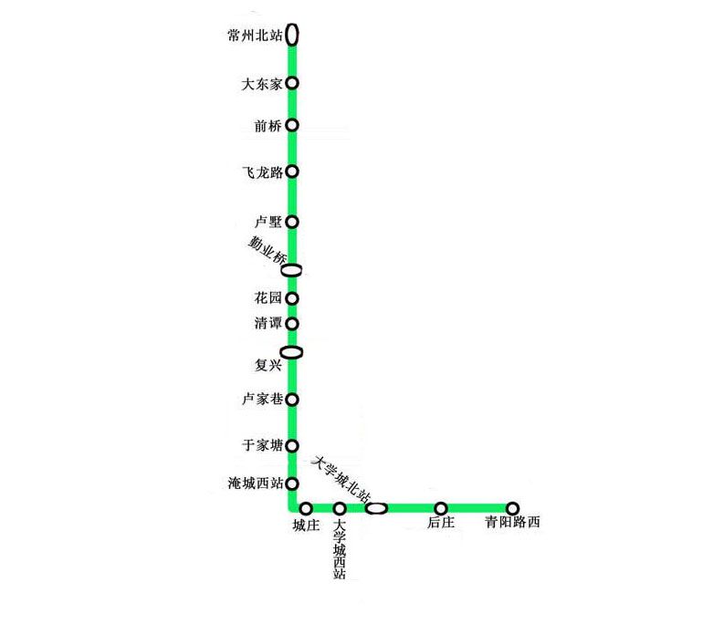 常州地铁三号线线路图图片