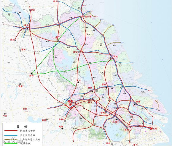 常州沿江高铁规划图图片