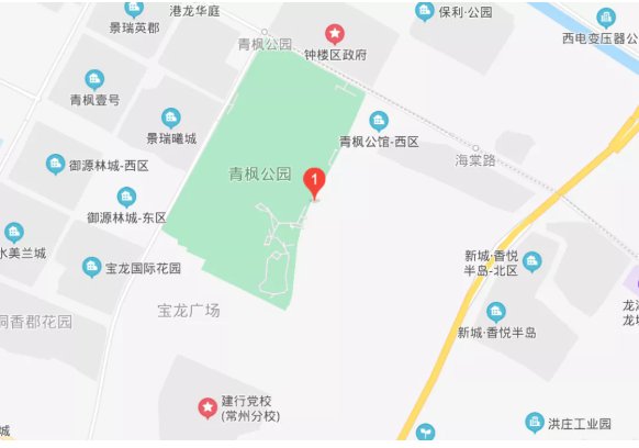 青楓公園至花博園公交站,配車2輛,上車點為月季路