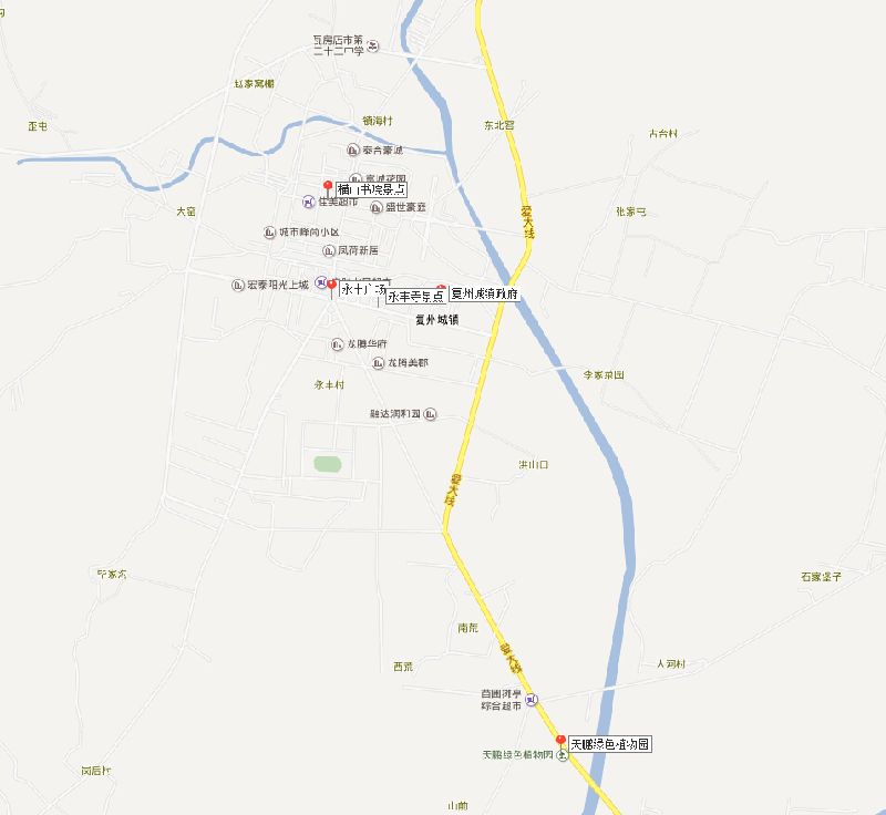 瓦房店复州城镇地图全图高清版