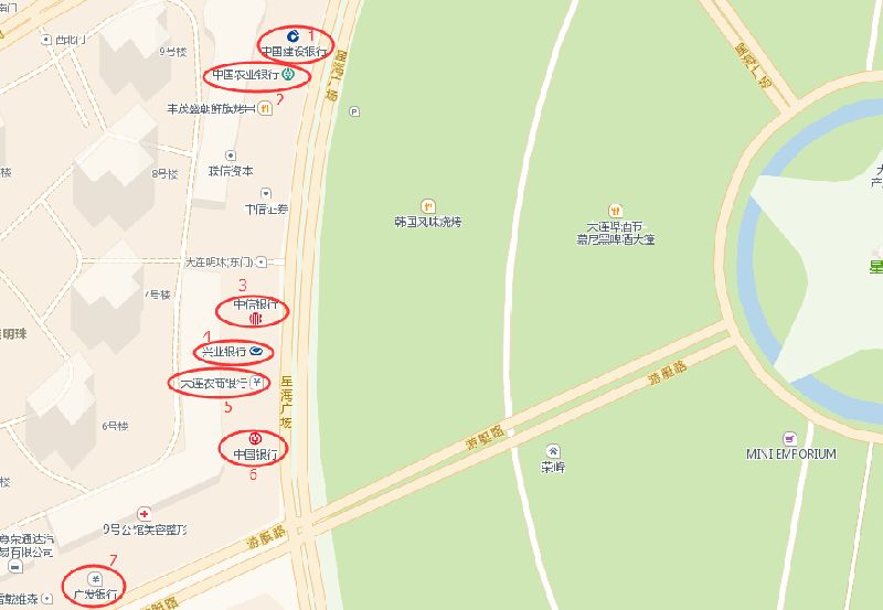 加油站(近1公里内)中国石油星海湾加油站(太原街) 地址:大连沙河口太