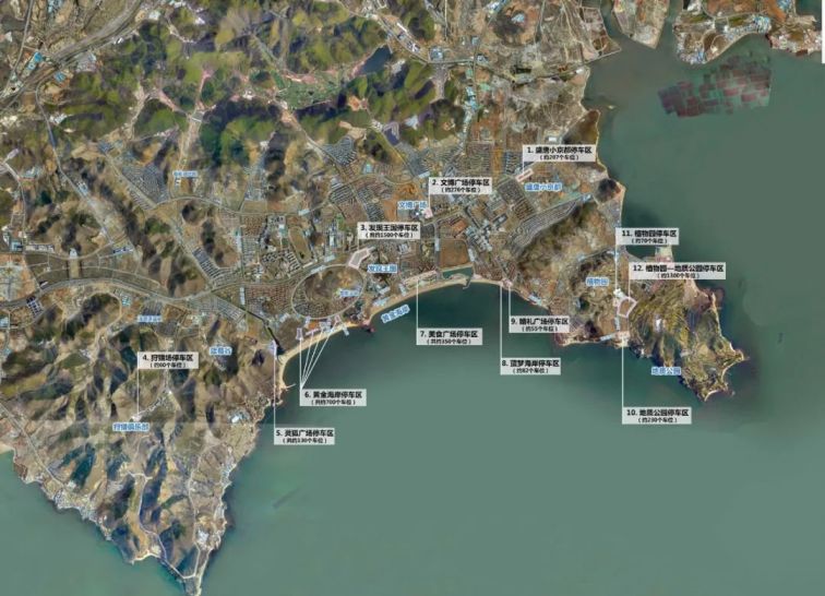 金石滩卫星地图图片
