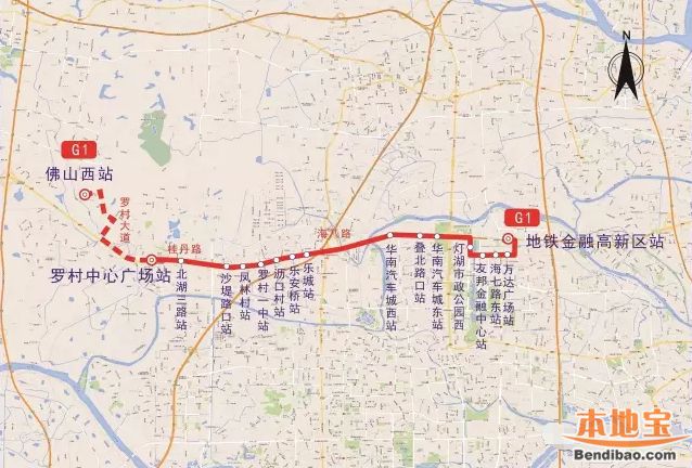 千灯湖环线具体调整路线情况