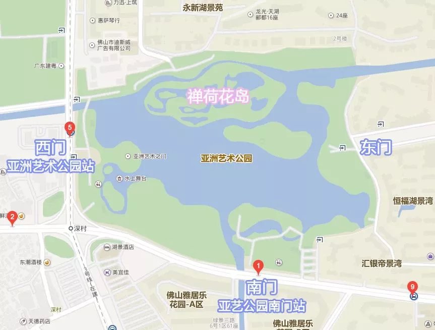 禅城区亚艺公园雾景观赏攻略(时间 门票 交通)- 佛山本地宝