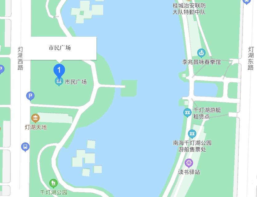 佛山千灯湖地图图片