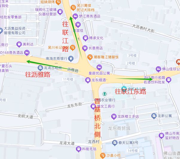 2025南海大沥镇香基桥全封闭施工公告