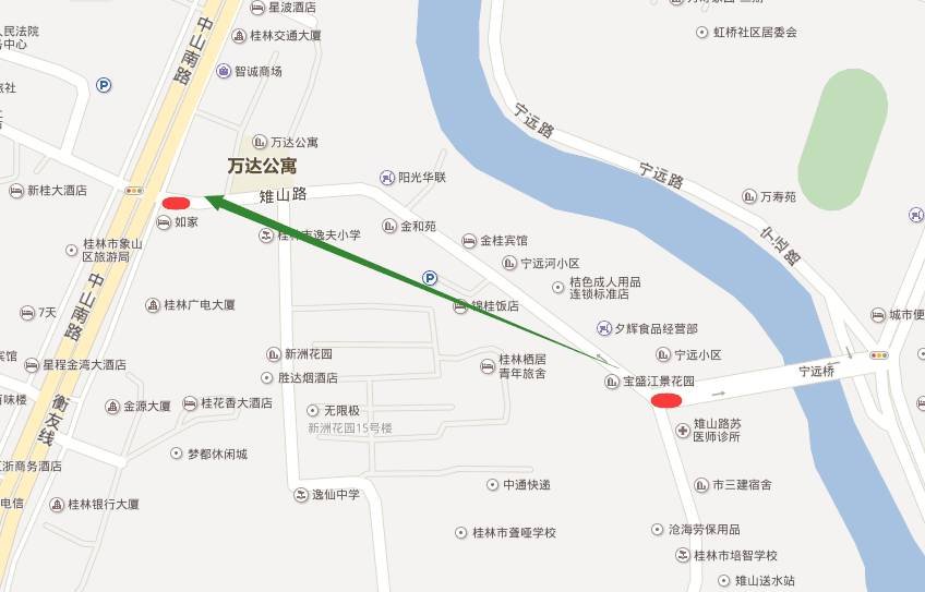 桂林单行道道路有哪些