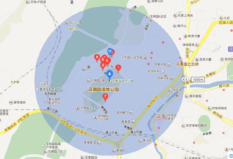 贵州花果园小区地图图片