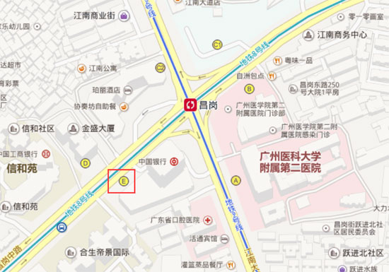 昌岗地铁线路图图片