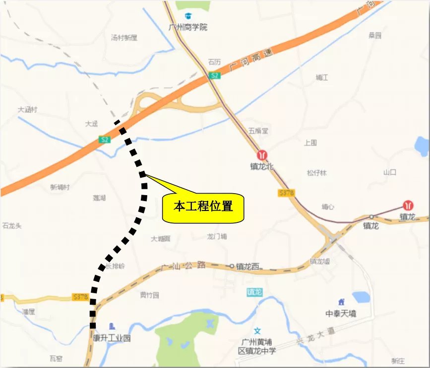 2020广州黄埔区创新大道北工程项目介绍及规划图