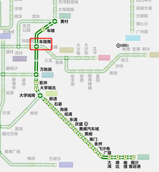 廣州地鐵4號線可以轉5號線嗎