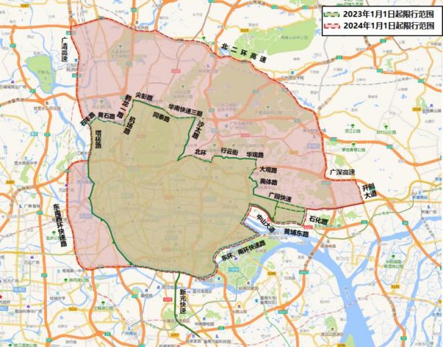 廣州擬從2023年1月1日起分階段對國iii柴油貨車進行限行;計劃從2026年