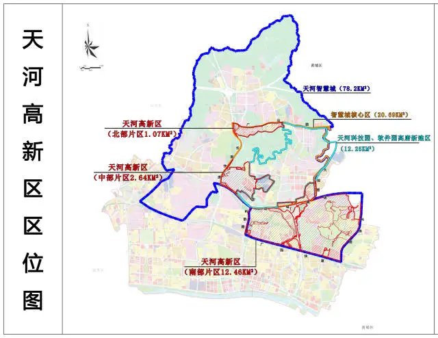 广州天河规划图图片