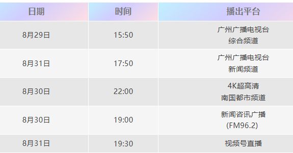 2025年广东＋广州秋季开学第一课观看指南（时间＋平台）