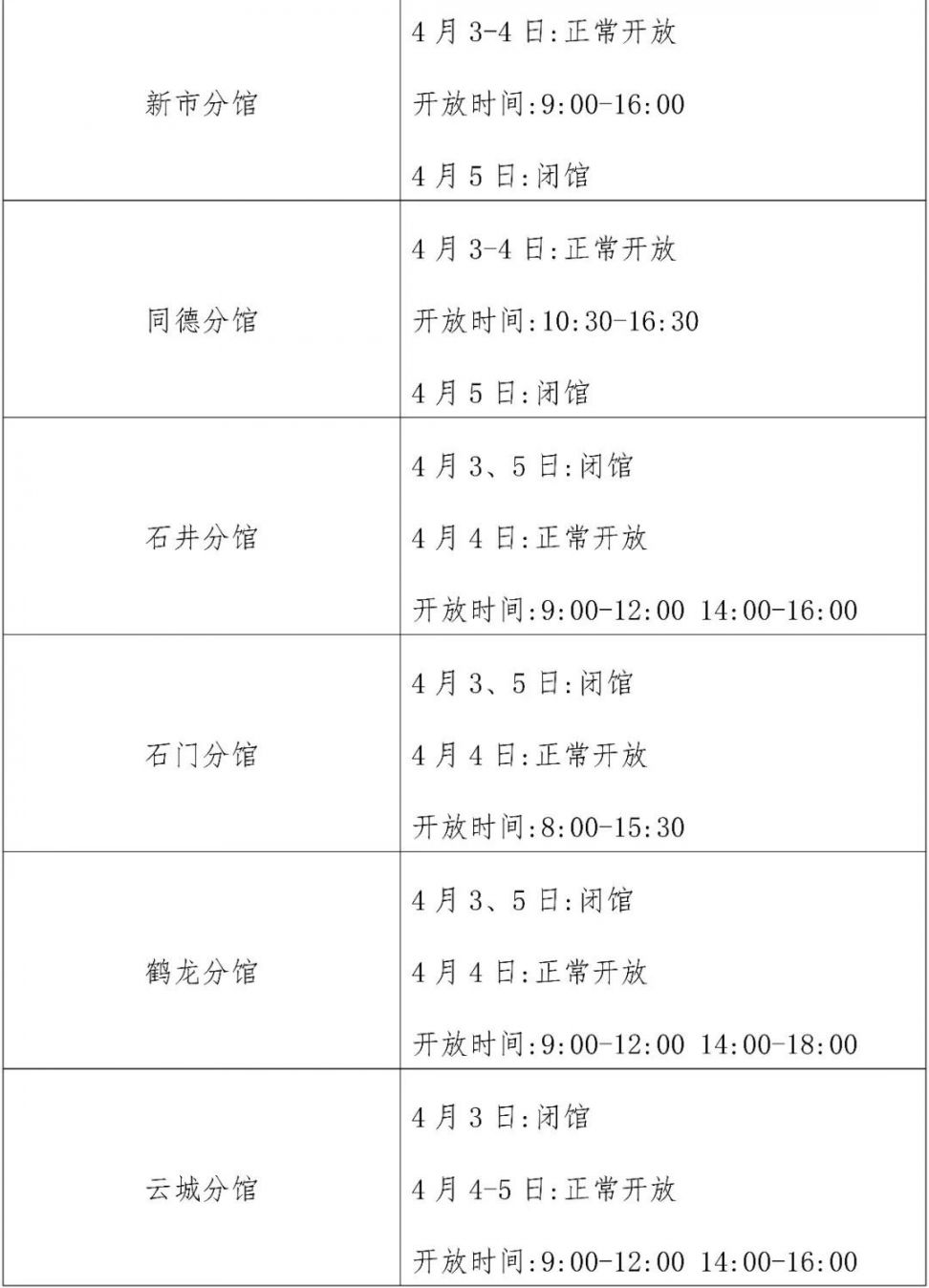 2021广州白云区图书馆清明节开放时间一览