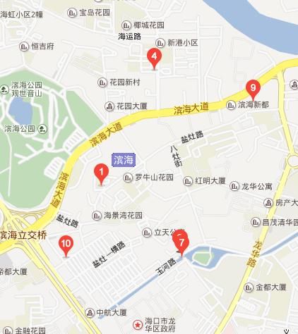 海口吾悦广场地图图片