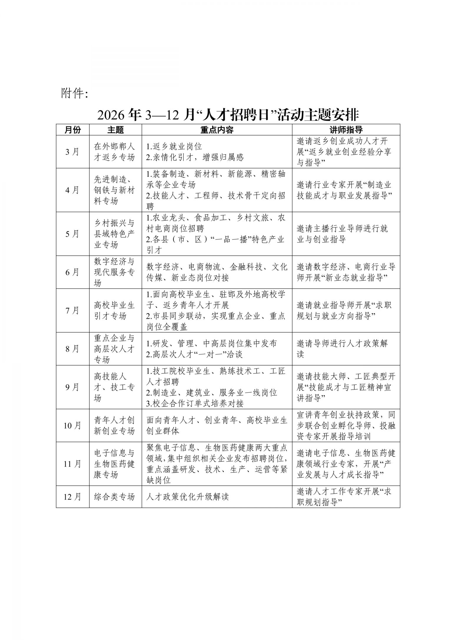 【本地资讯】十万学子进邯郸就业行动人才招聘日活动（2026年5月）