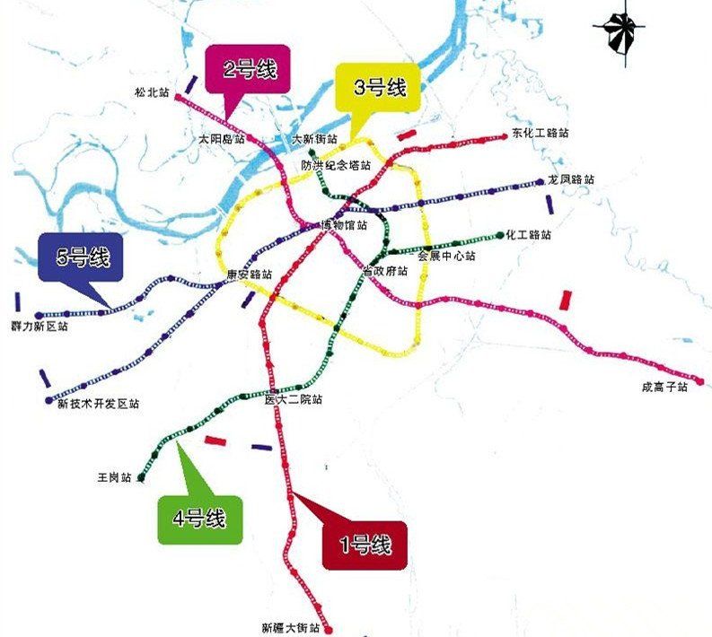 哈尔滨45号地铁线路图图片