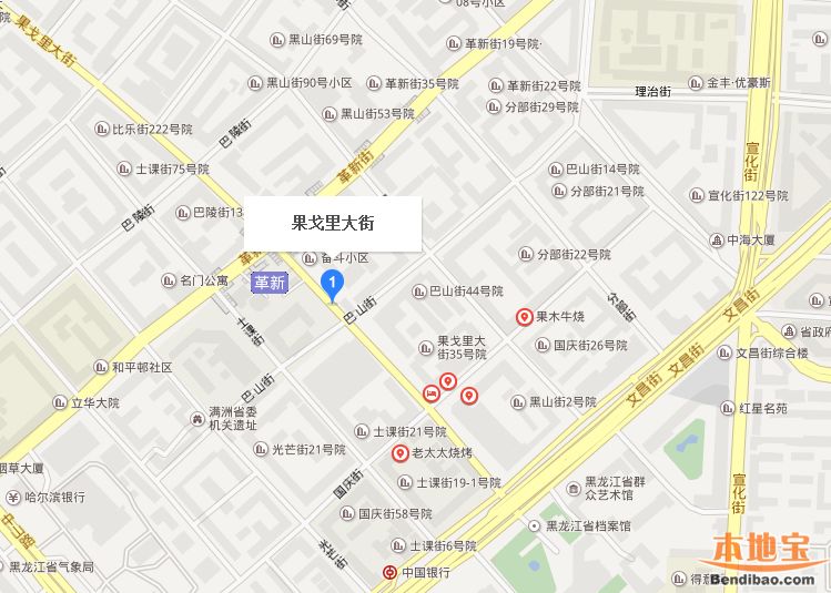 果戈里大街地图图片