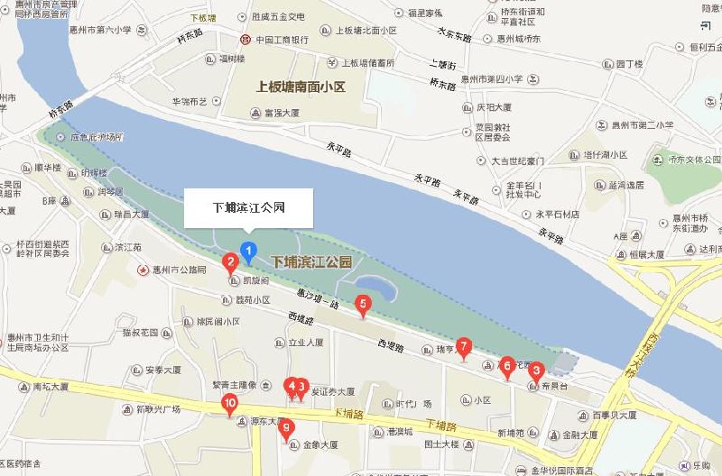 芜湖滨江公园地图图片