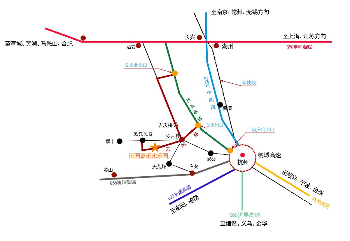 田园嘉乐比乐园地图图片