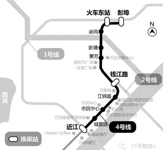 杭州地铁4号线哪些站有洗手间