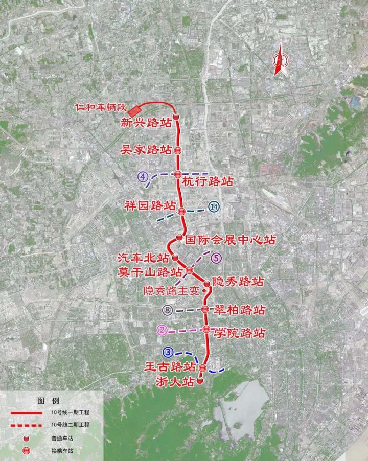 十号线地铁地图图片