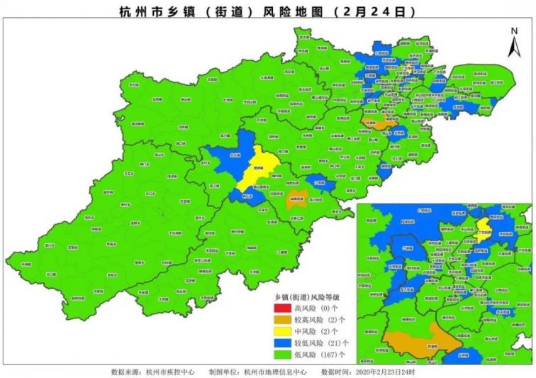 2022年杭州上城区地图图片