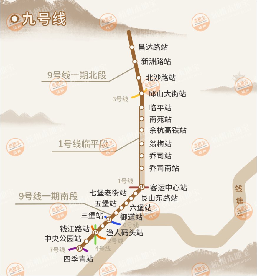 杭州地铁17号线规划图图片