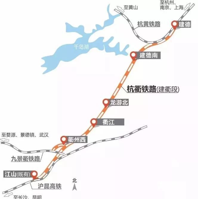 杭黄高铁线路图高清图片