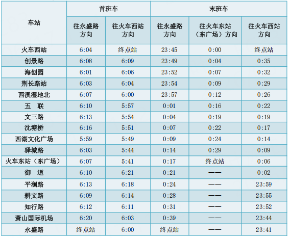 【本地资讯】2026年杭州端午节地铁运营时间汇总+首末班车时刻表