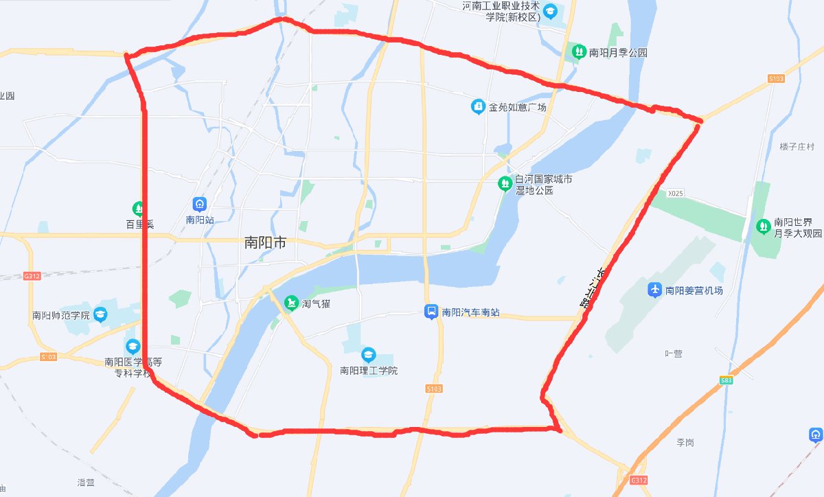 南阳限行区域地图2022图片