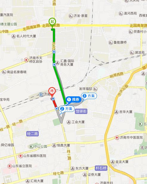 济南长途汽车总站到济南火车站怎么走