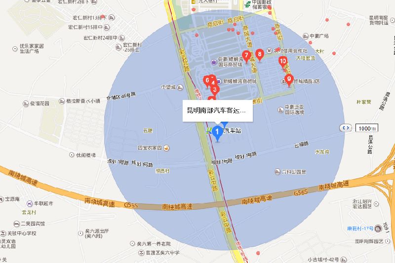 昆明交通 昆明热门地图 > 昆明南部客运站停车场攻略   南部客运站