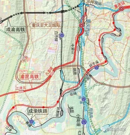 是2018年為了重慶東站聯絡線引入而新增的車站,渝昆高鐵與渝萬沿江