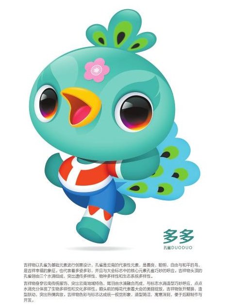 2021年cop15大会吉祥物获奖作品