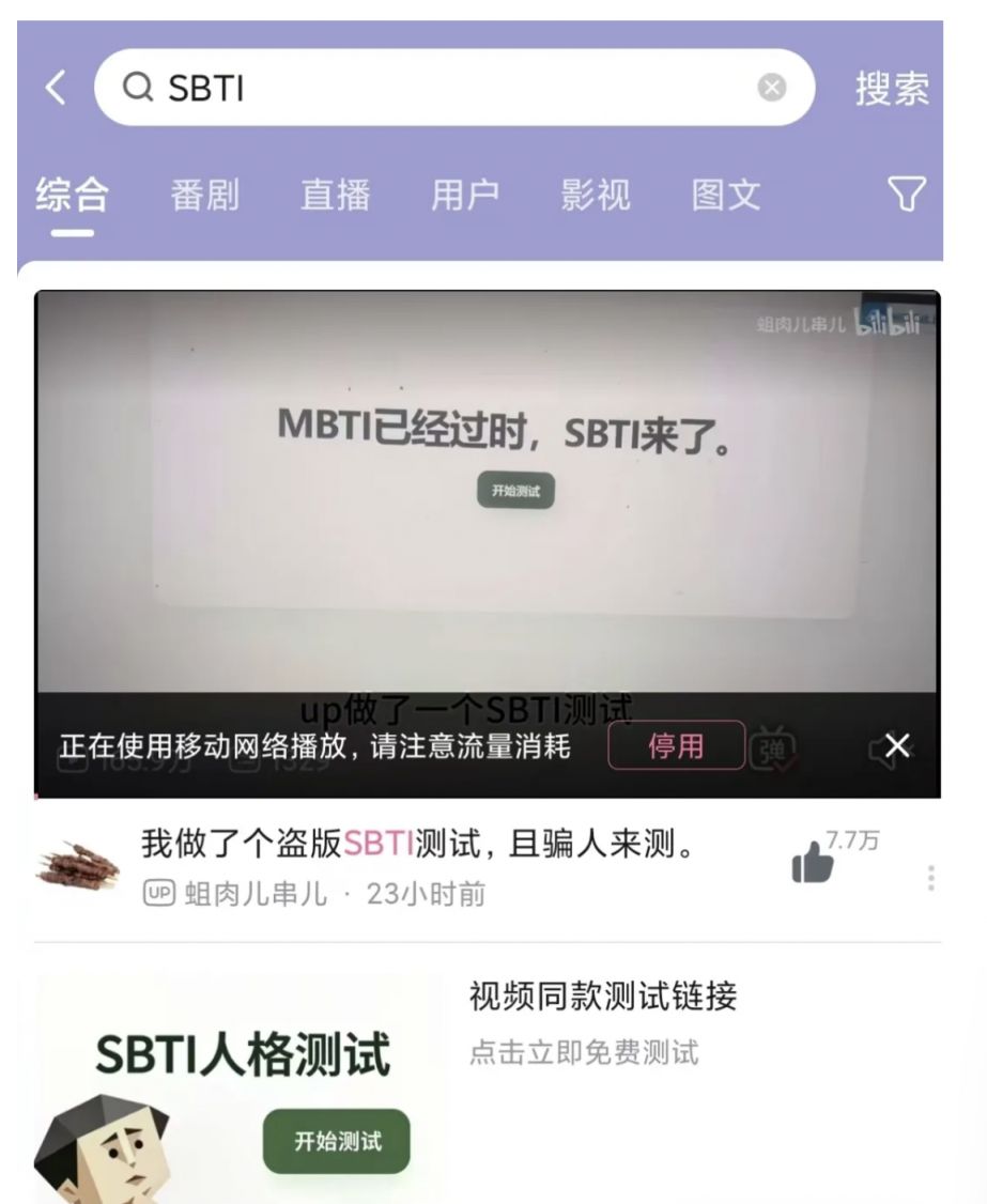 SBTI测试入口